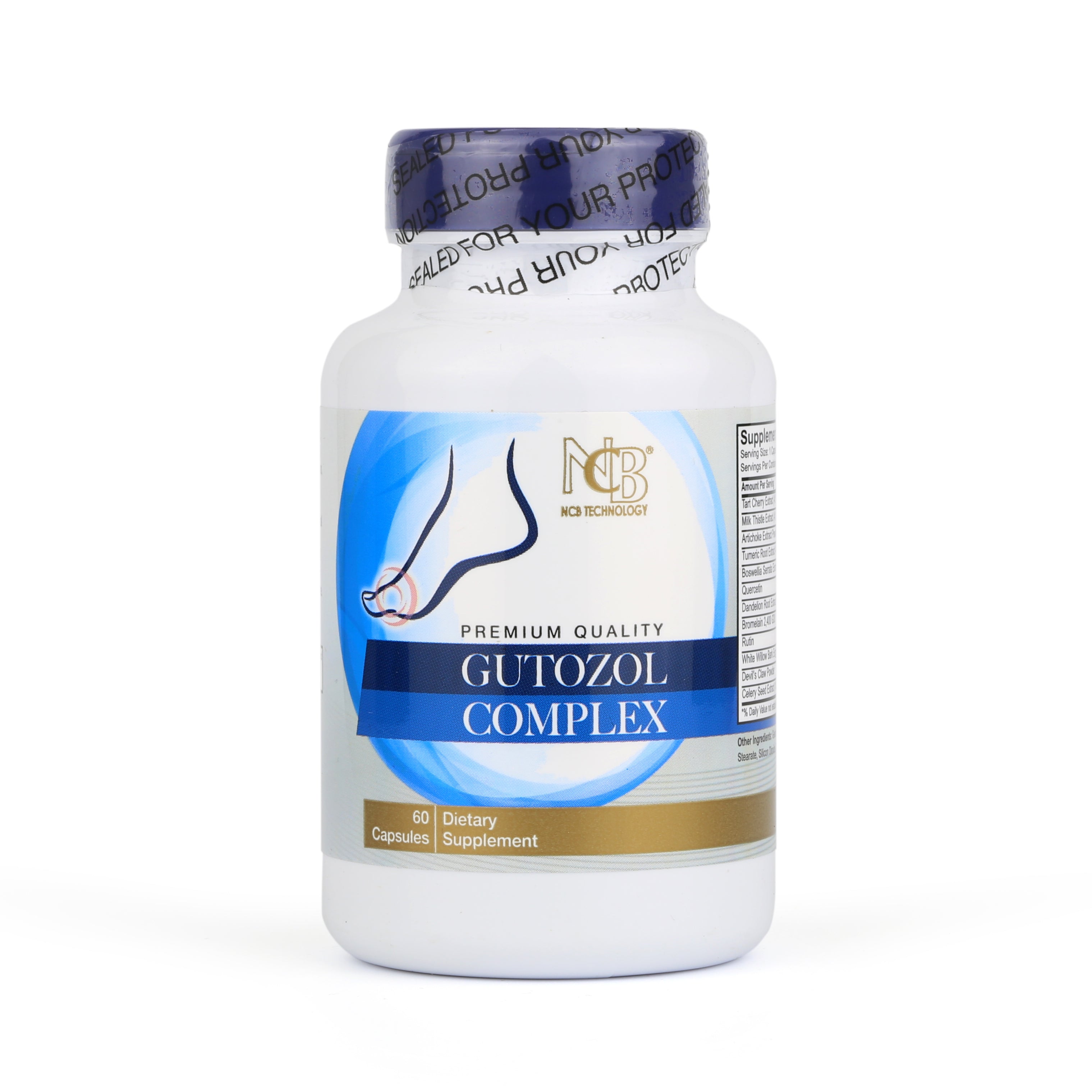 Gutozol Complex (60 Capsules) - NCB TECHNOLOGY Gutozol Complex (60 Capsules) - NCB TECHNOLOGY