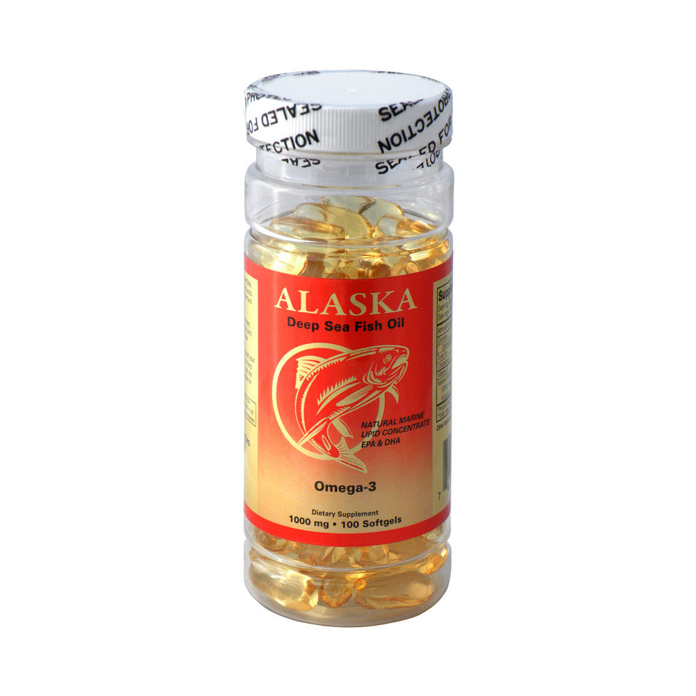 Alaska Deep Sea Fish Oil (100 Softgels/ 1,000mg)