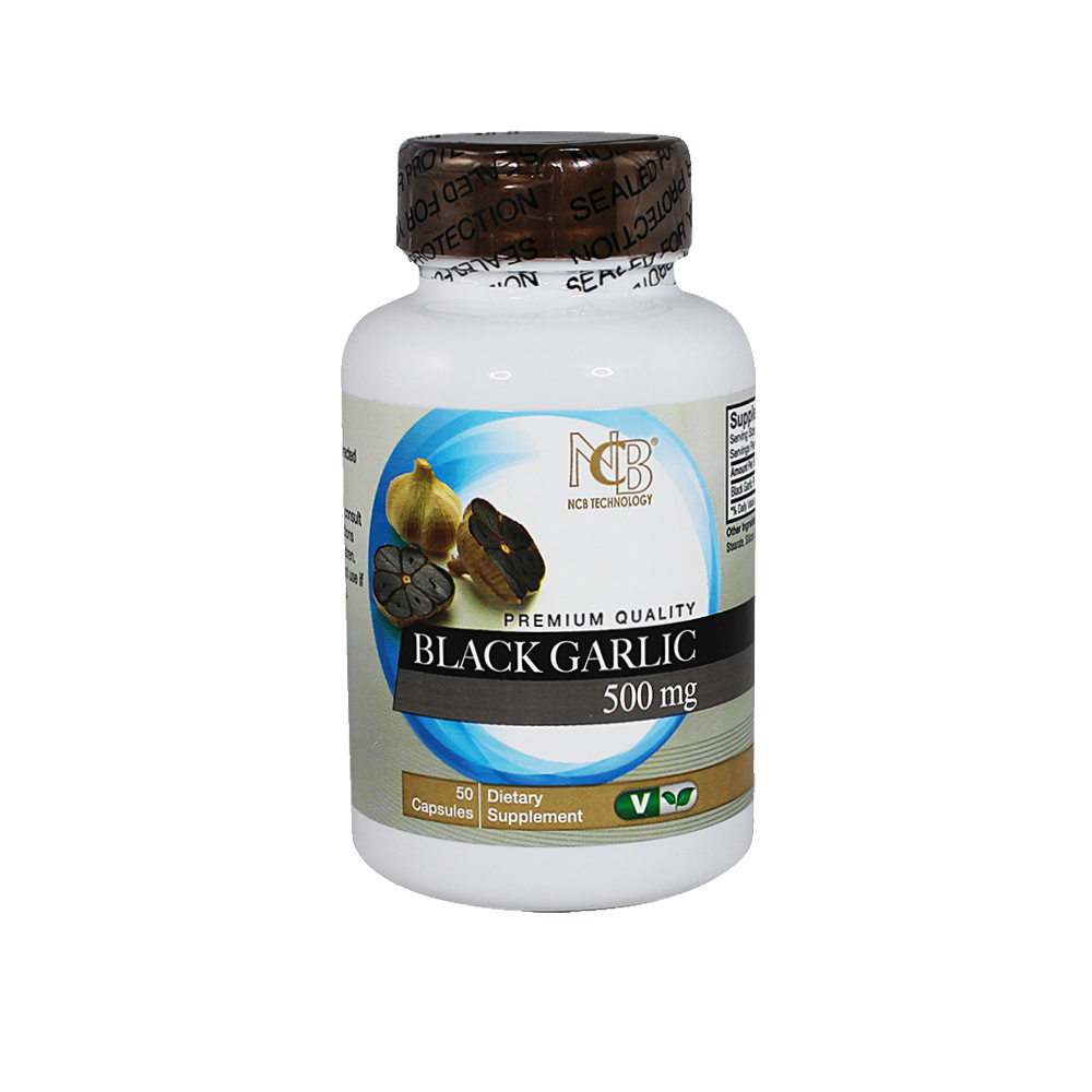 Black Garlic Extract 10:1 (50 Capsules/ 500mg)